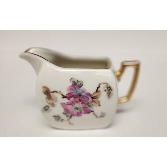 Vintage Small Tea Creamer And Sugar Bowl Made In Japan 120/88 Elegant Beautiful - Picture 9 of 10